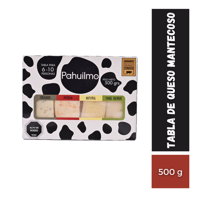 Tabla De Queso Mantecoso Pahuilmo, 500g