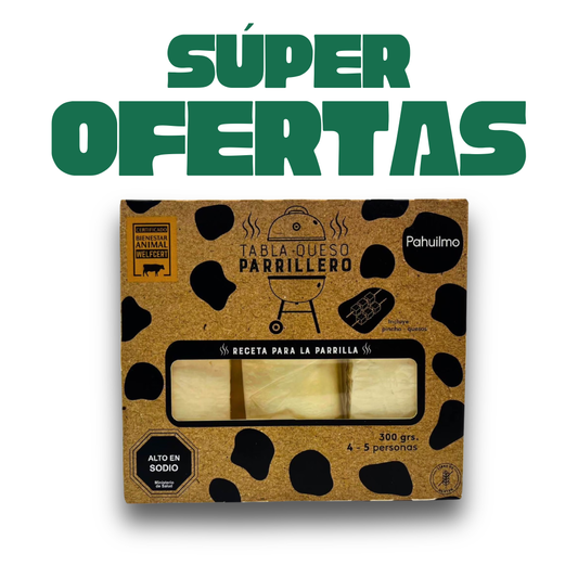 Tabla De Queso Pahuilmo Parrillera, 300g en Super Ofertas