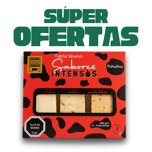 Tabla De Queso Sabores Intensos Pahuilmo, 300g en Super Ofertas