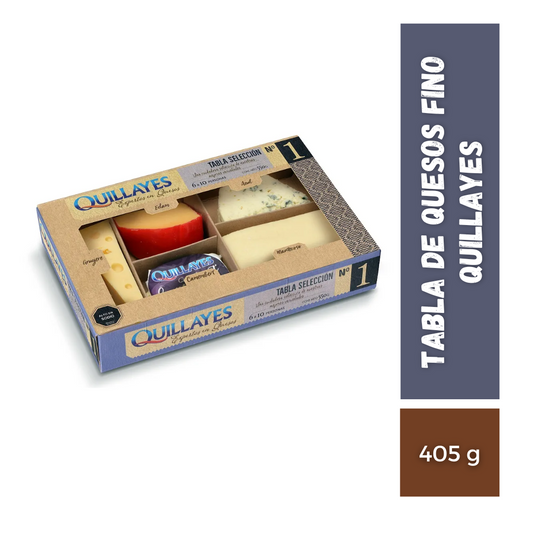 Tabla de Quesos Fino Quillayes, 405g