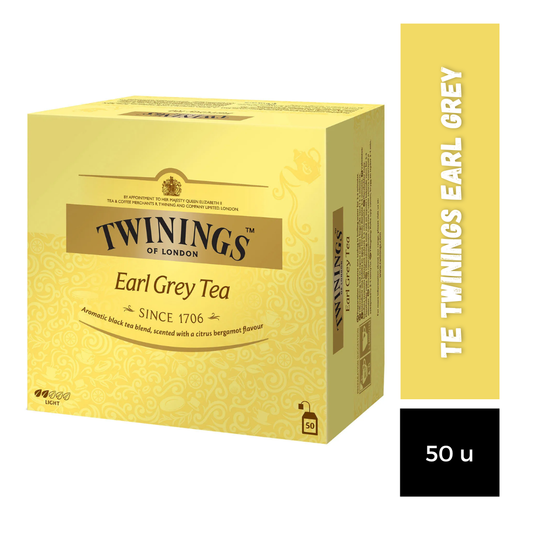 Te Twinings Earl Grey, 50u