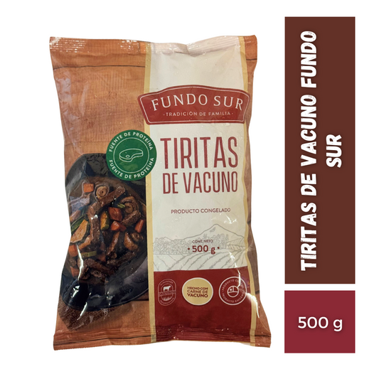 Tiritas de Vacuno Fundo Sur, 500g