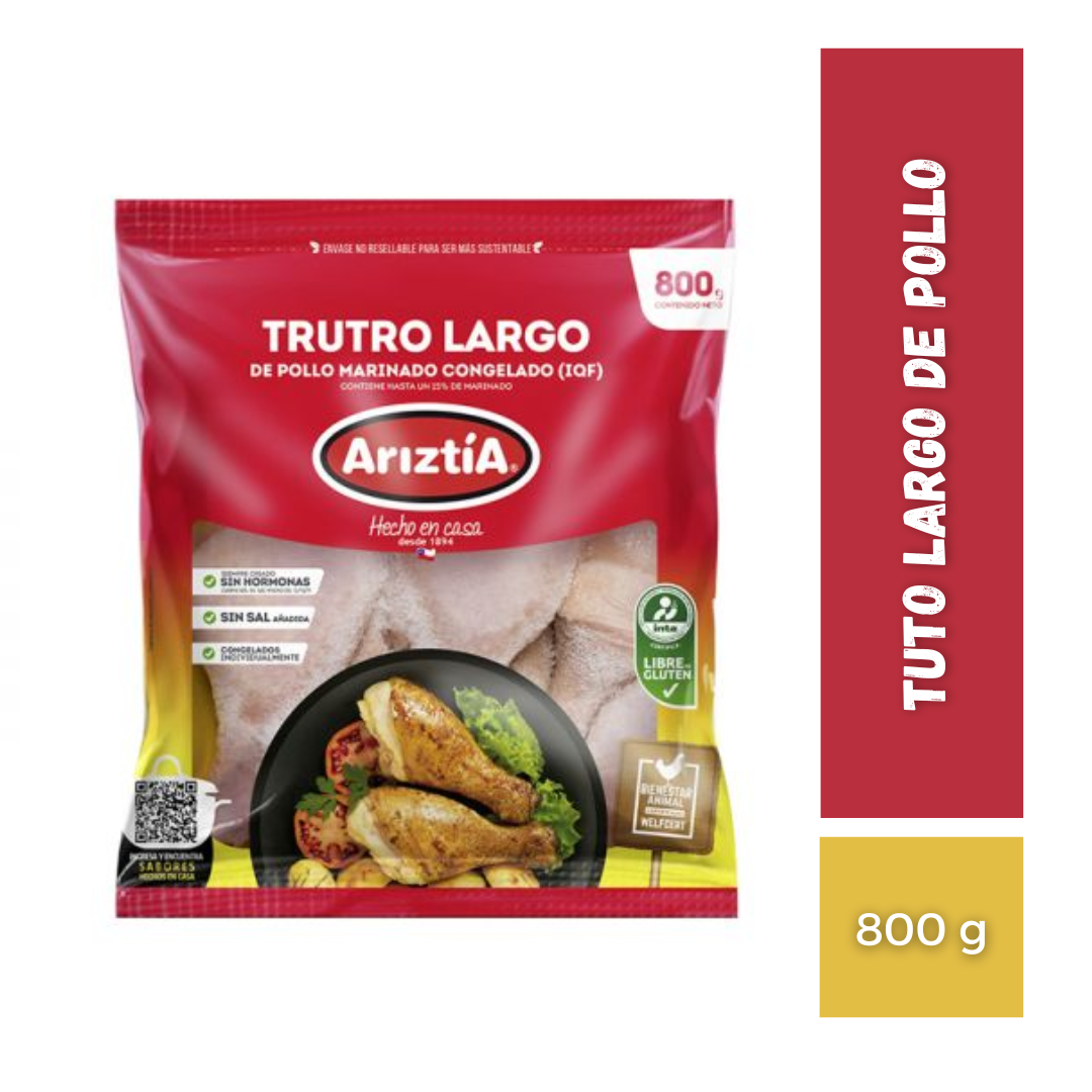 Tuto Largo De Pollo Ariztia, 800g
