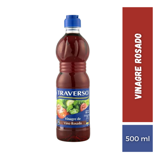 Vinagre Rosado Traverso, 500ml