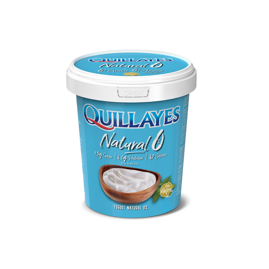 Yogurt Griego Natural Light Quillayes, 400g