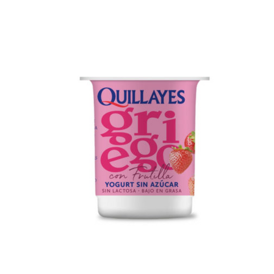 Yogurt Griego Quillayes Light Sabor Frutilla, 110g