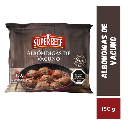 Albóndigas de Vacuno Superbeef, 150g