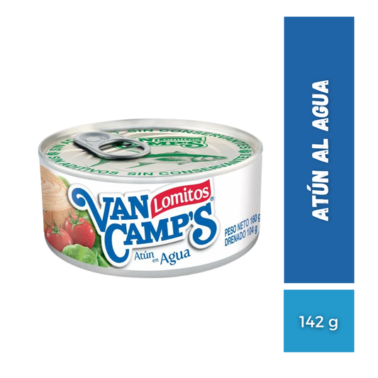 Atun Van Camp's al Agua, 142g