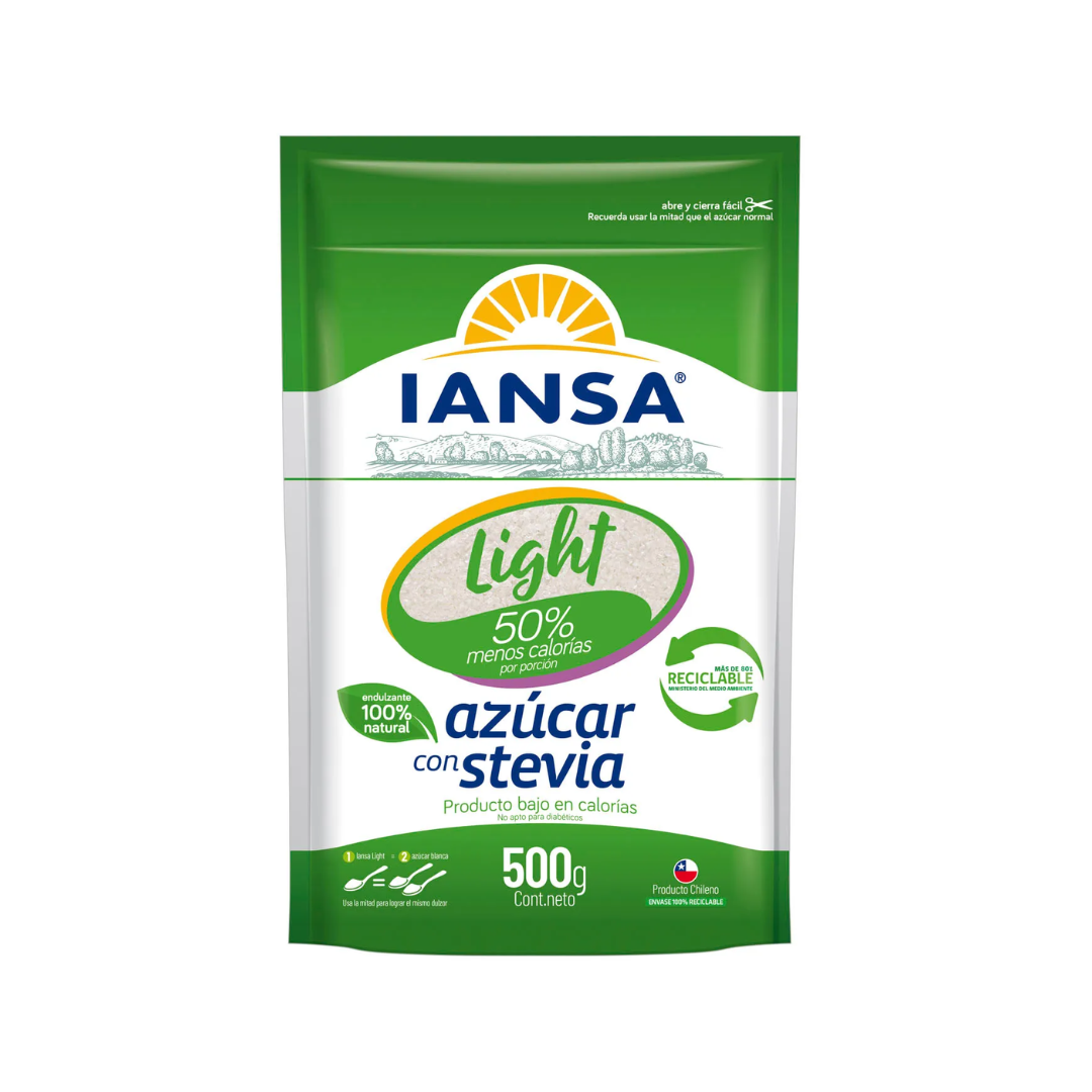 Azúcar Light Stevia 500g