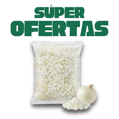 Cebolla En Cubo Congelada, 1Kg