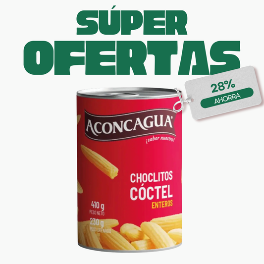 Choclitos Cóctel Aconcagua, 410g