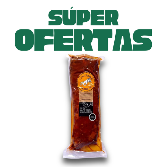 Baby Back Ribs Ahumadas Curacaribs 600g en Súper Ofertas