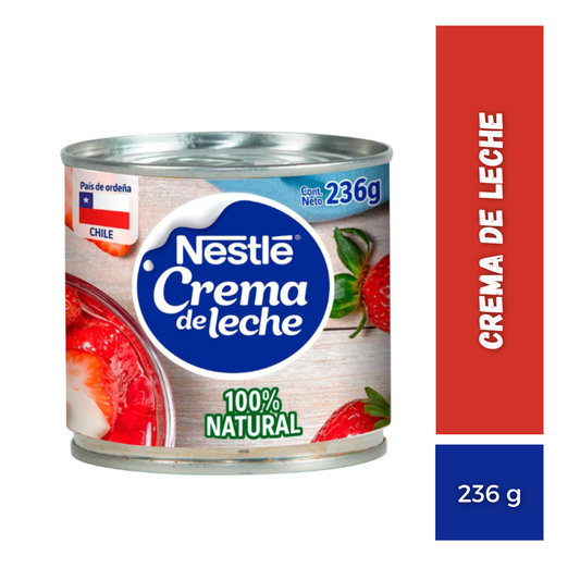 Crema de leche 236g