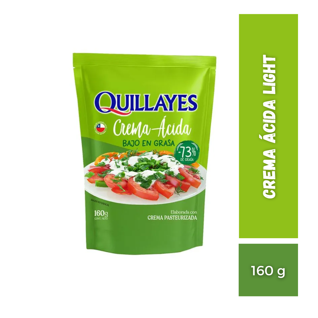Crema Acida Light Quillayes, 160g
