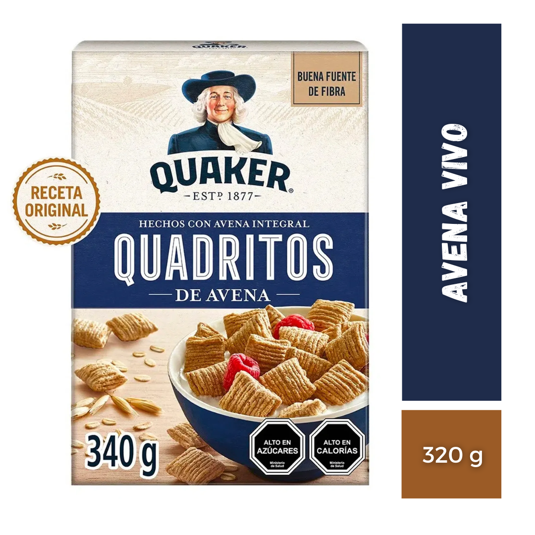 Quadritos Quaker, 320g