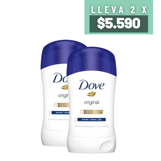 Promoción Desodorante Dove Original Pack 2
