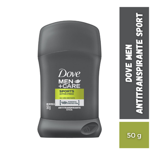Desodorante Dove Antitranspirante Sport Men, 50g