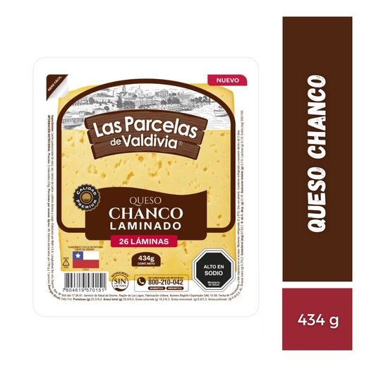 Queso Chanco 434g Parcelas de Valdivia