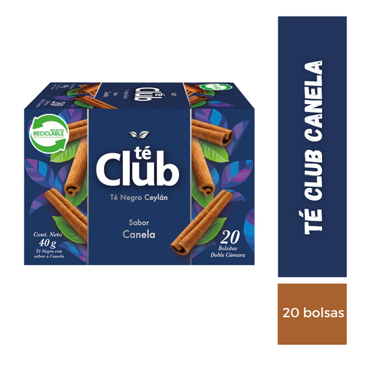 Te Club Canela 20 bolsitas