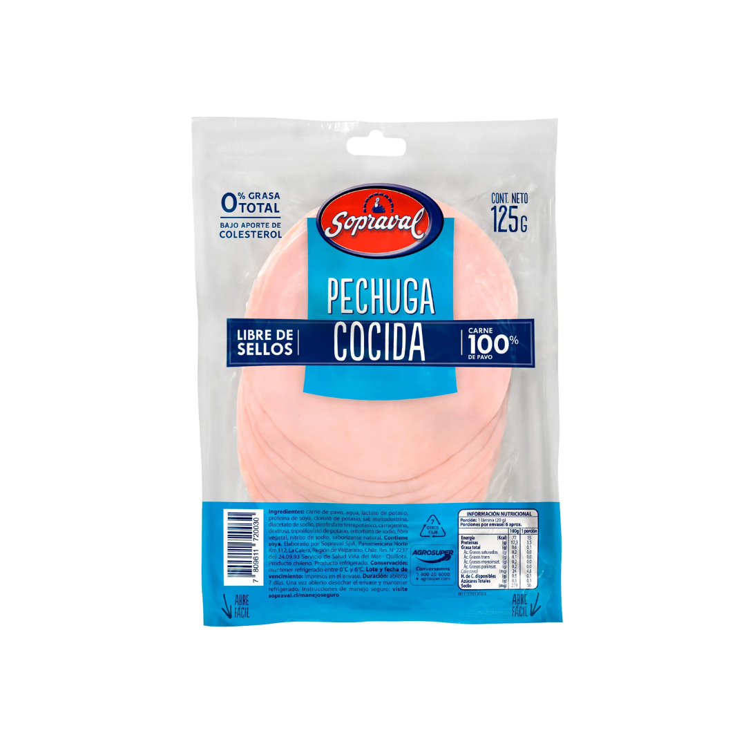 Pechuga de Pavo 125g