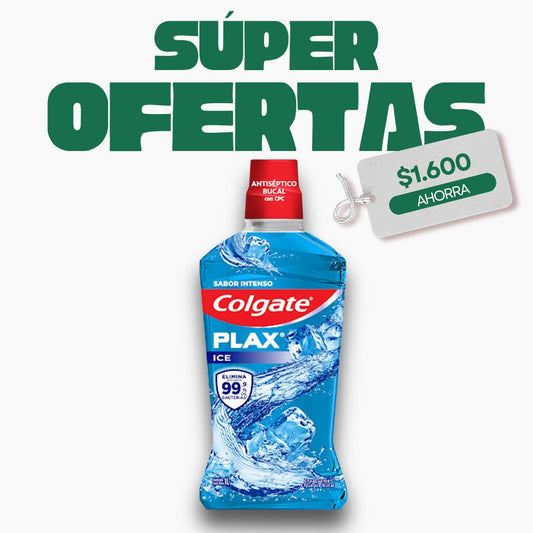 Enjuague Colgate Plax ICE, 1L