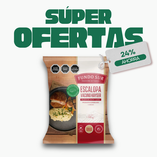 Escalopa Kayser Fundo Sur, 120g