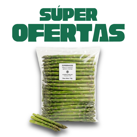 Esparragos Congelados, 1Kg
