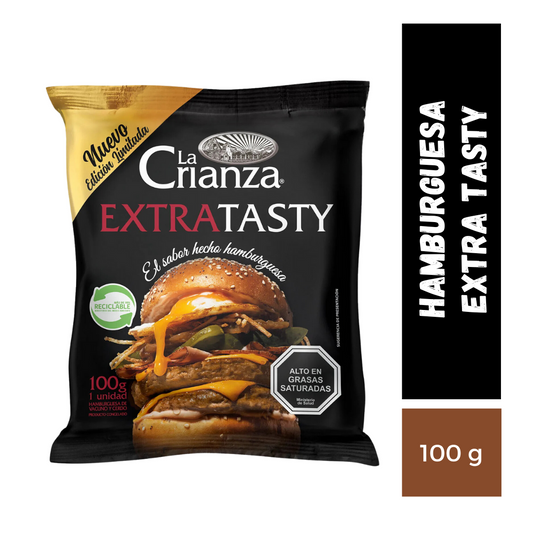 Hamburguesa Extra Tasty La Crianza, 100g