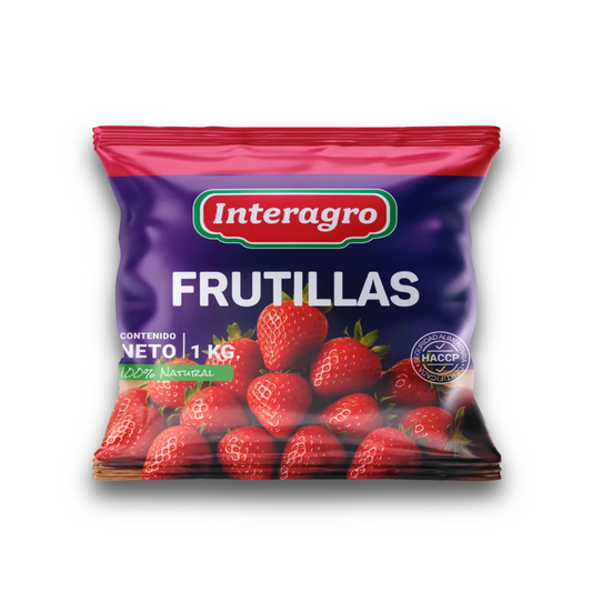 Frutillas Congeladas, 1Kg