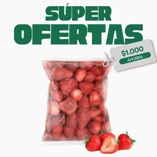 Frutillas Congeladas, 1Kg