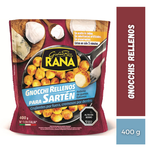 Gnocchi Relleno 4 Quesos Italianos Rana, 400g