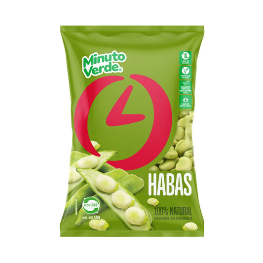 Habas Congeladas Minuto Verde, 500g