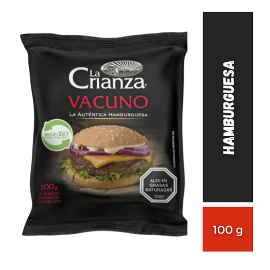 Hamburguesa La Crianza, 100g