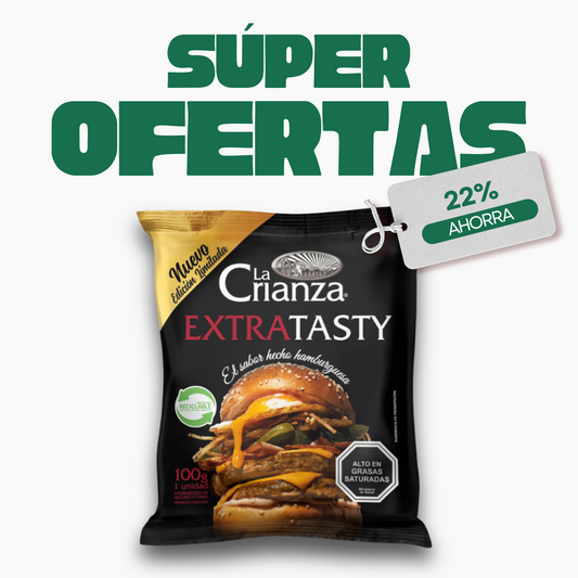 Hamburguesa Extra Tasty La Crianza, 100g