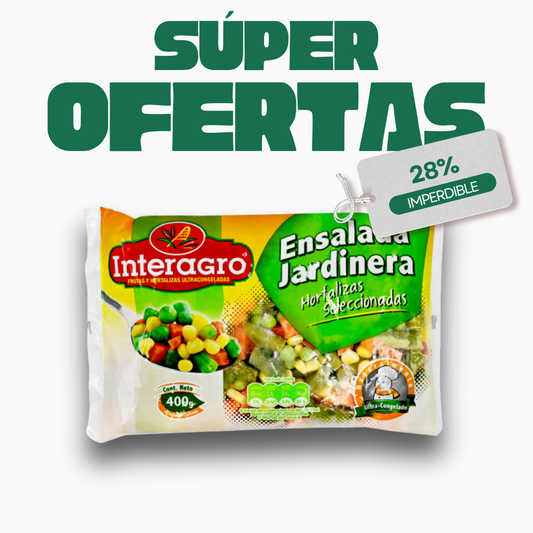 Jardinera De Verduras Congelada, 400g