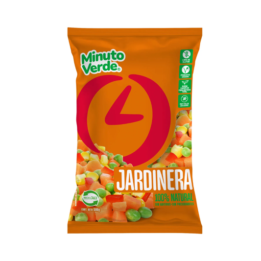 Jardinera de Verduras Minuto Verde, 500g