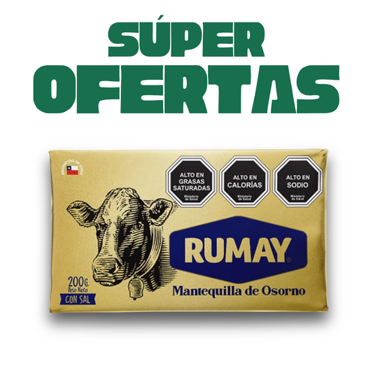 Mantequilla Con Sal Rumay, 200g