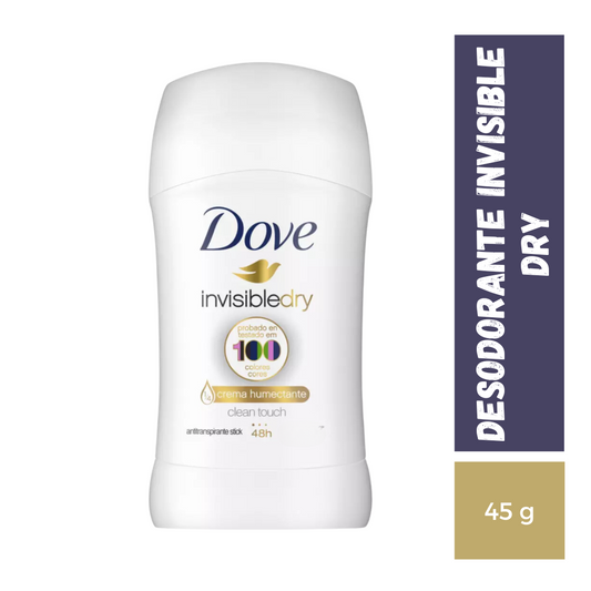 Desodorante Dove Invisible Dry, 45g