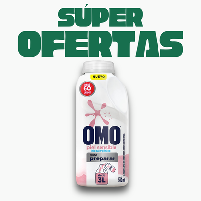Omo Concentrado Para Diluir Piel Sensible, 500ml