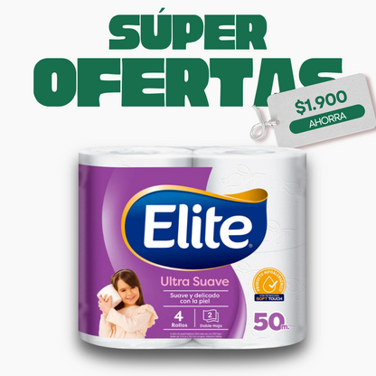 Papel Higénico Elite 4x50m