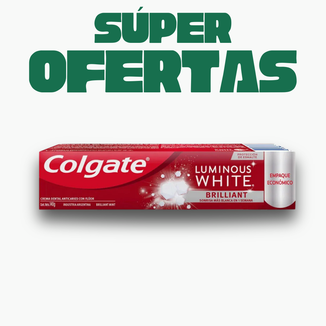 Pasta Dental Colgate Luminous White, 140g