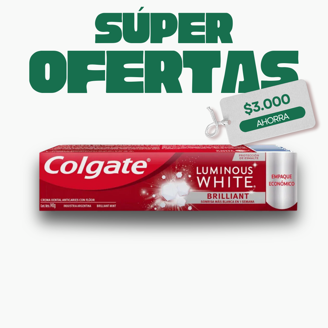 Pasta colgate Luminous White 140g