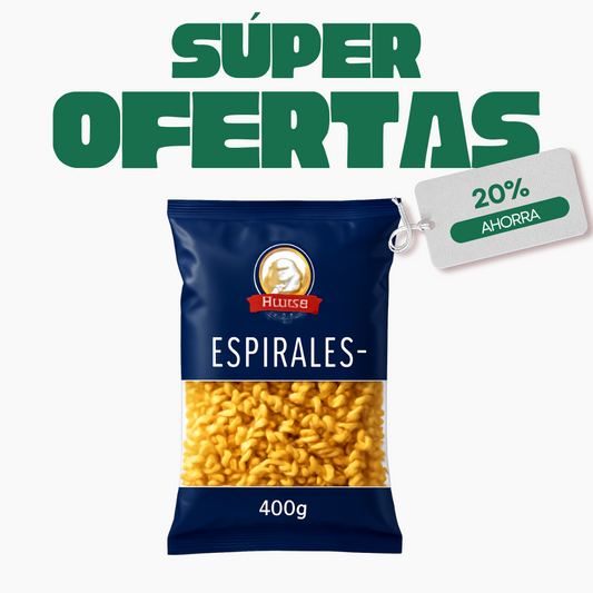 Espirales Niccola, 400g