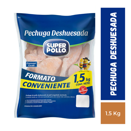 Pechuga deshuesada 1,5 Kg