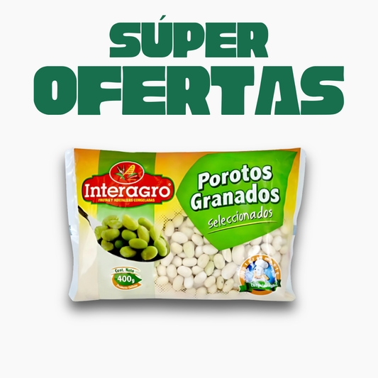 Porotos Granados Congelados, 400g