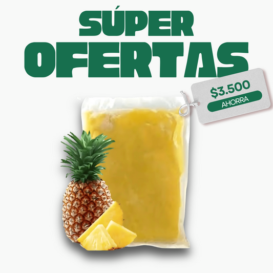 Piña Pulpa Congelada, 1Kg