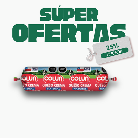 Queso Crema Natural Colun, 100g