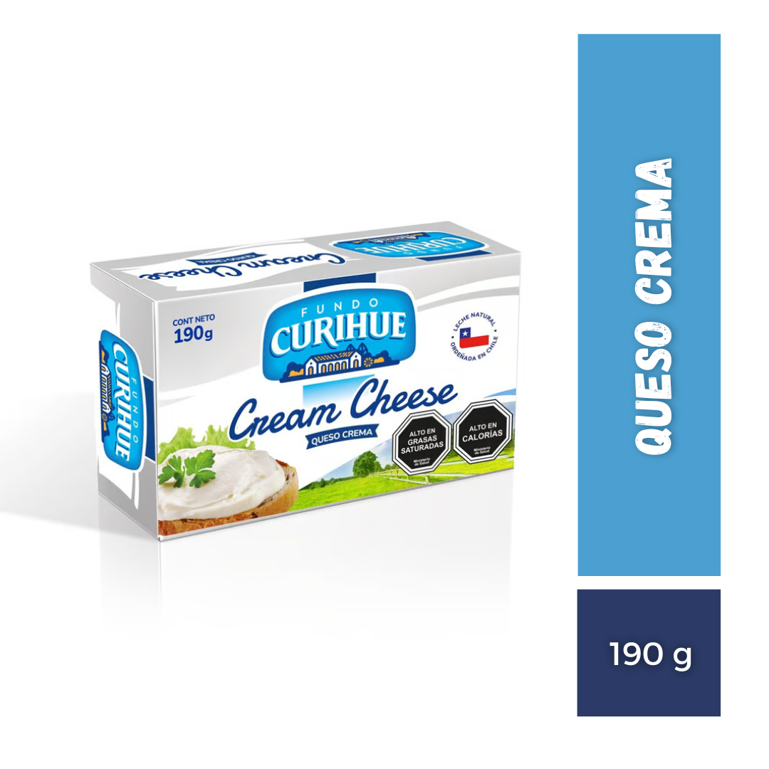 Queso Crema Fundo Curihue, 190g