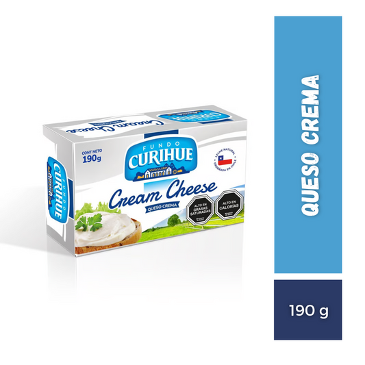 Queso Crema Fundo Curihue, 190g