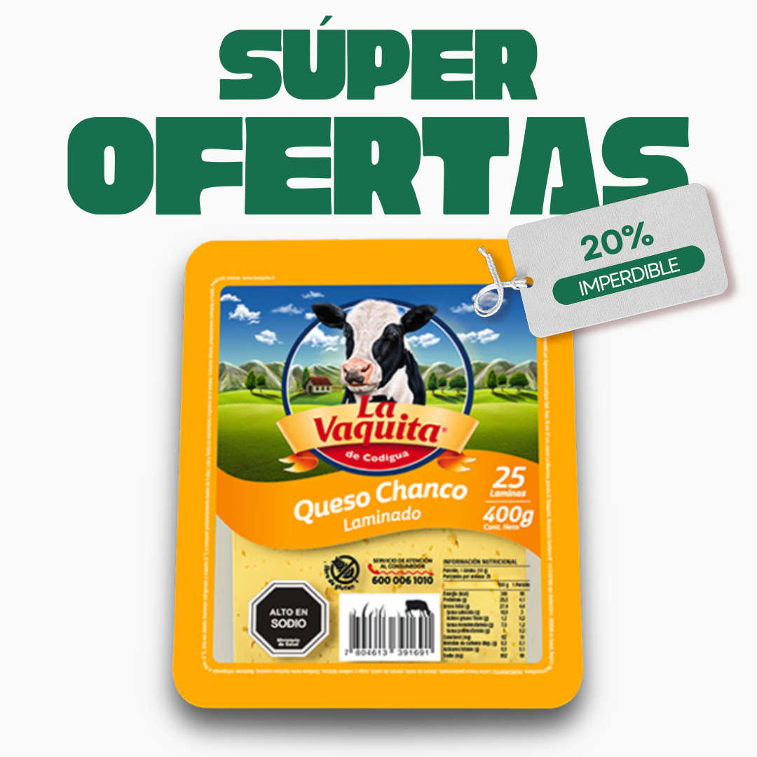 Queso Chanco La vaquita, 400g